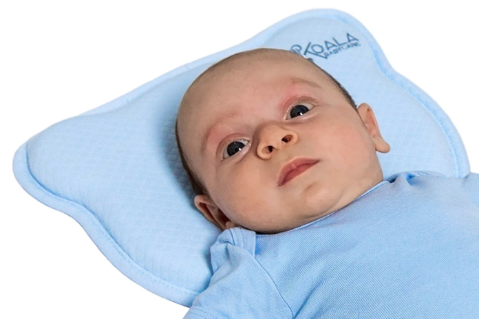 Cuscino per bambini neonato per prevenire sindrome della testa piatta nei  neonati e nei bambini piccoli : : Prima infanzia