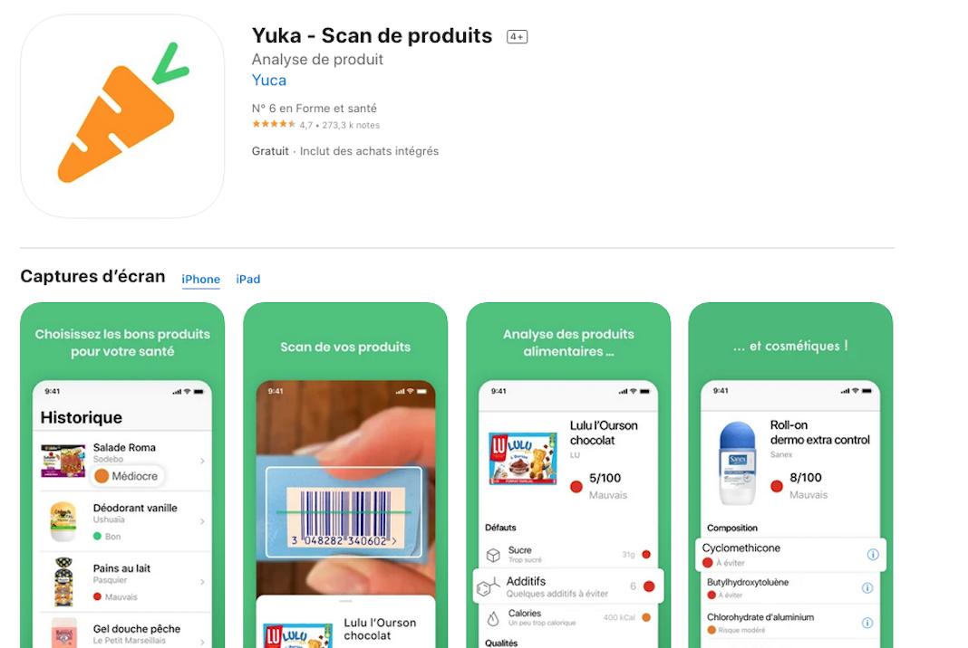Cosa pensare di Yuka, la App che permette di giudicare prima di acquistare
