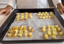 PATATE AL FORNO ACRILAMMIDE