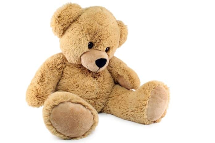 Ours brun en peluche assis BAMBOLE SESSUALI