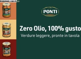 Ponti ‘Zero Olio’, il gusto delle verdure incontra la leggerezza