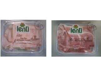 Listeria: richiamato prosciutto cotto e fesa di tacchino Lenti LISTERIA PROSCIUTTO COTTO
