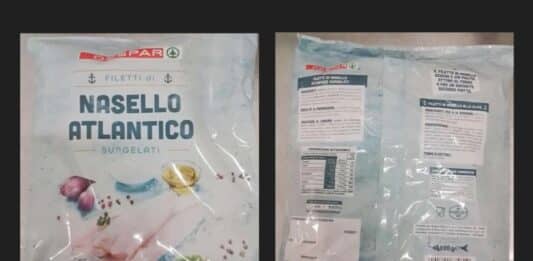Filetti di nasello Despar richiamati per possibile presenza di corpo estraneo despar