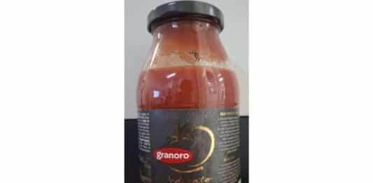 Presenza di vetro, richiamato un lotto di passata Granoro dedicato PASSATA GRANORO