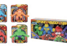 Richiamo di figurine Stretch Squad da Action per rischio amianto