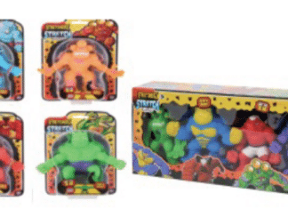 Richiamo di figurine Stretch Squad da Action per rischio amianto