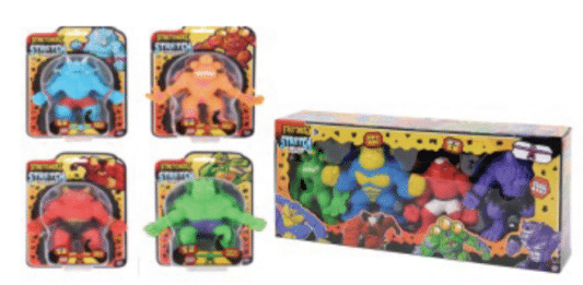 Richiamo di figurine Stretch Squad da Action per rischio amianto