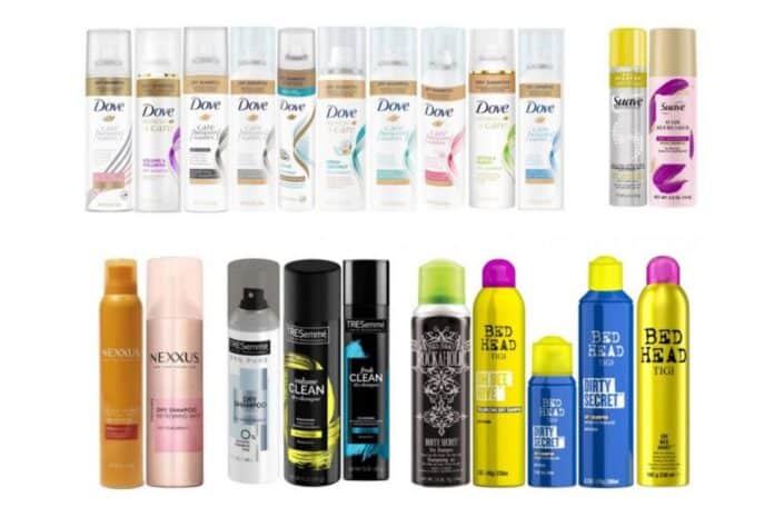 benzene BENZENE UNILEVER SHAMPOO SECCHI