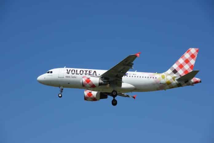 volotea a319 vue coté volotea