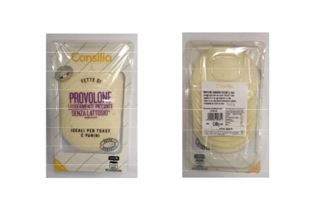 Consilia richiama Provolone leggermente piccante senza lattosio per listeria