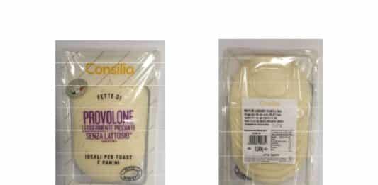 Consilia richiama Provolone leggermente piccante senza lattosio per listeria PROVOLONE LISTERIA