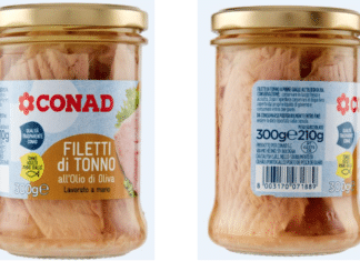 Conad richiama tonno per possibile presenza di corpi estranei TONNO CONAD