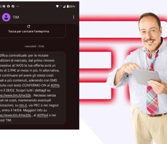 La raffica di aumenti di Tim (e gli Sms per salvarsi) TIM