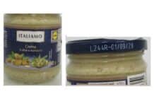 Botulino: Lidl richiama la Crema di olive e mandorle Italiamo