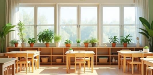 Piante in classe, lo studio in una scuola toscana: aria migliore e più concentrazione per gli studenti scuola piante