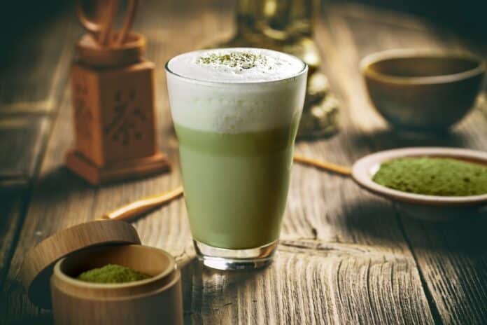 Matcha green tea latte Matcha
