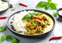 Curry verde thailandese, pesticidi in cinque vasetti su sei CURRY