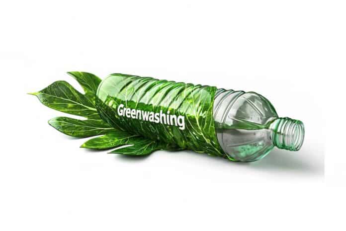 Doctor writing a medical prescription greenwashing