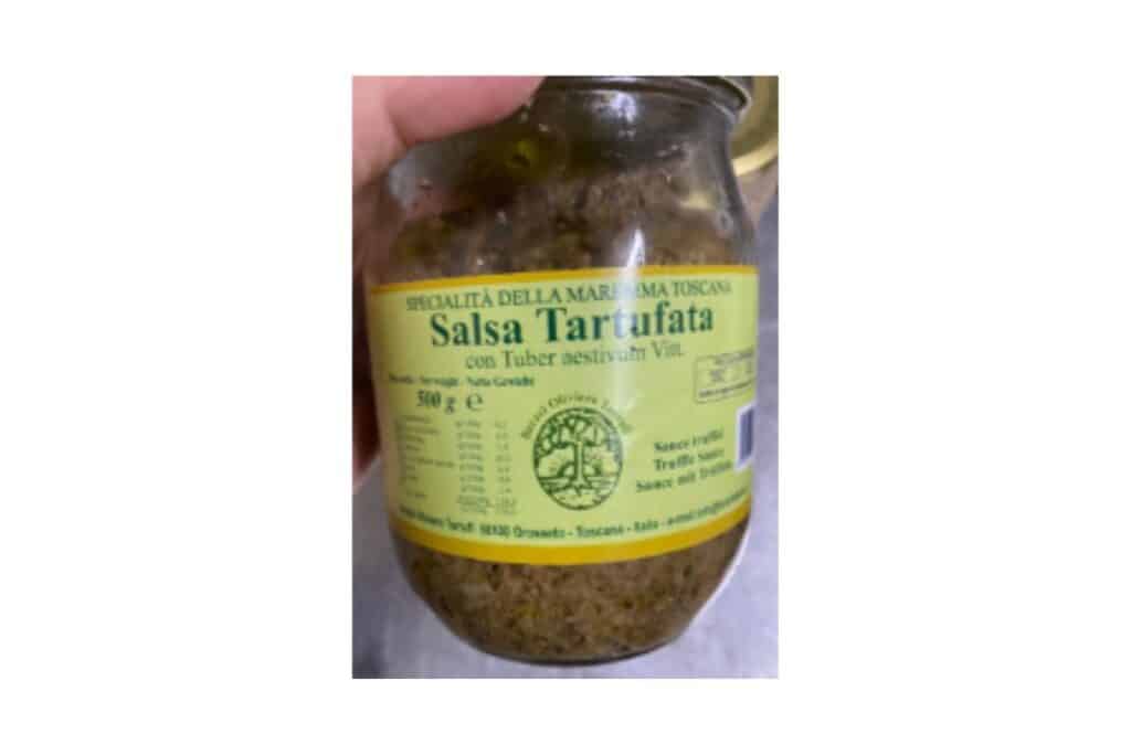 Botulino: richiamata salsa tartufata