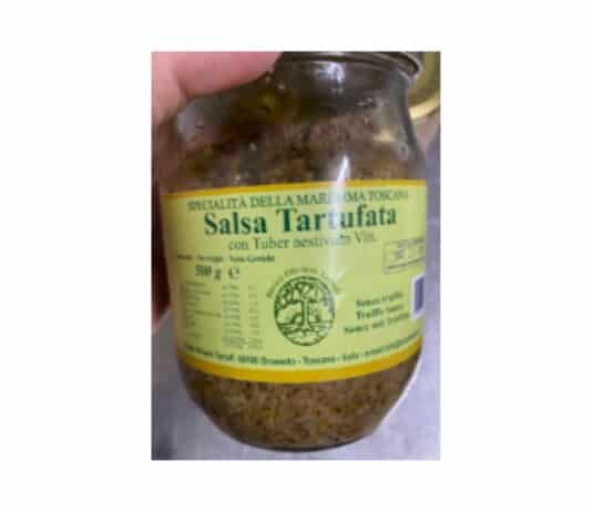 Botulino: richiamata salsa tartufata